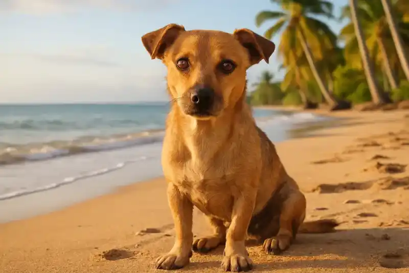 Sato Dog: A Resilient Stray Dog from Puerto Rico