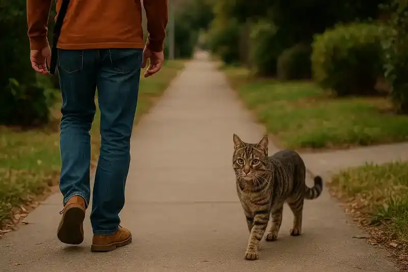 Why do unfamiliar cats keep following you? — In-depth analysis by pet experts