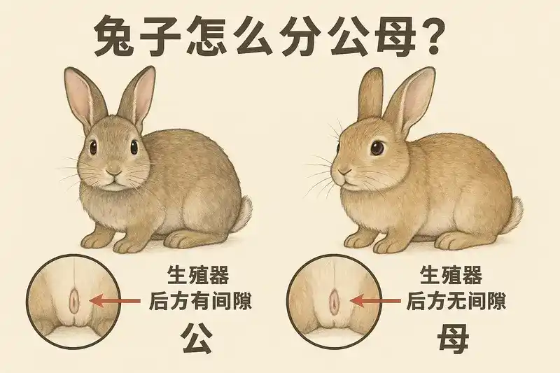 How to tell the sex of rabbits? Detailed explanation of methods for identifying rabbit sex.