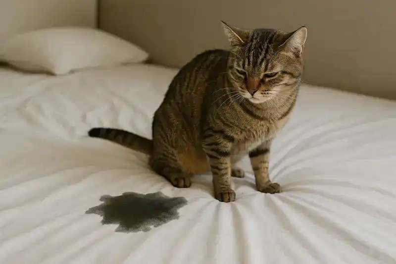 Why do cats urinate on the bed? — A pet expert's in-depth analysis of the reasons behind this behavior.